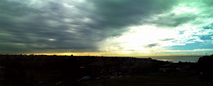 Sunrise over Coogee @ TG HQ