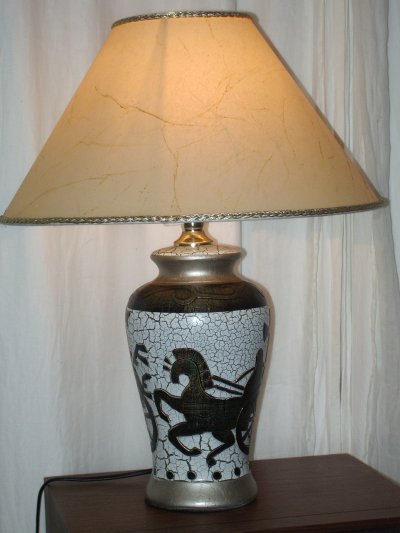 My funky lamp.